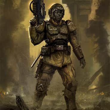 Cadian Shock Troops by LiXin Yin (lixin_yin | lixin79274633)