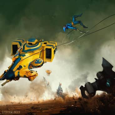 Aeldari vs T’au by Stefan Ristić (StoryKillinger | Stori Killinger)
