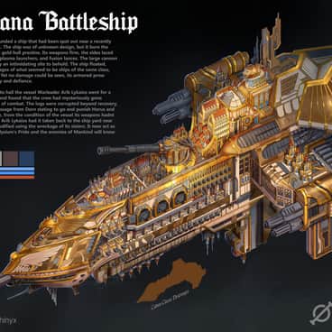 Gloriana Battleship by Kevin Koesnodihardjo (kkoesnodihardjo | kevkoe)