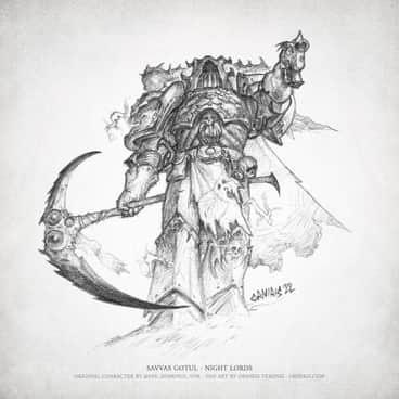 Night Lords: Savvas Gotul by Orniris Terensi (OrnirisTerensi | orniris)