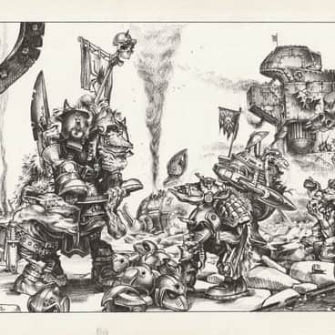 Orky Goings On by Paul Bonner