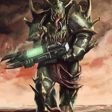 Plague Marine by Judas Chaban (Ariel Sosa | arielscar_art)