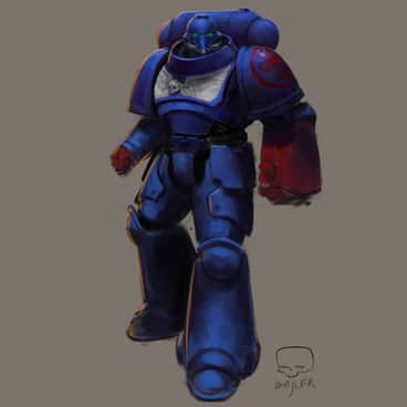 Primaris Crimson Fist by Bojler b (Bojler_ | Bojlero | Bojlero1)