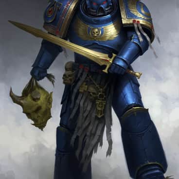 Space Marine by Bogdan Tomchuk (desonart | Bogdanart13)