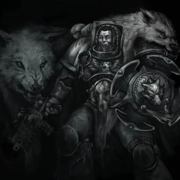 Space Wolf by Julien Yassin Chevalier