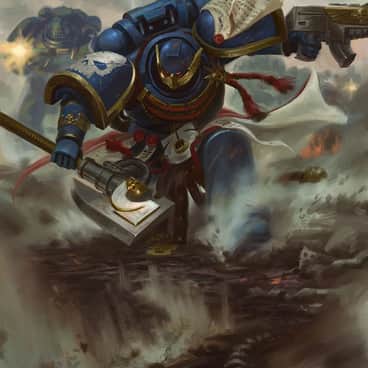 Ultramarines Honour Guard by Jake Murray