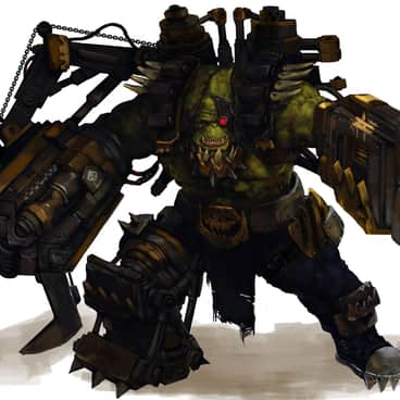 Warboss Broznog Skul’Kullektah by Frost Llamzon (FrostLlamzon)