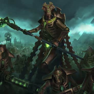 Necron Overlord by David Sondered (colrouphobia)