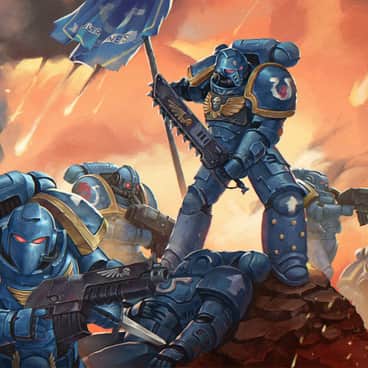 Ultramarines by Vitaly Perevoshikov (grohgrog_art | Vitaliy Perevoshikov | perevishikov)
