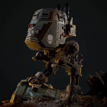 40k Sentinel by Mark Ranson (Inspired Polygons)