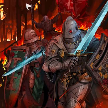 Inquisitorial Crusade Forces by Wolfdawg Art (Wolfdawgartcorner | WolfdawgArt)
