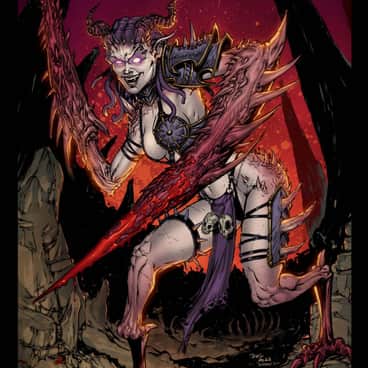 Daemonette by Carlos Moreno D. (carlosmoreno335 | CarlosMorenoD-Art | carlosmorenod_art)