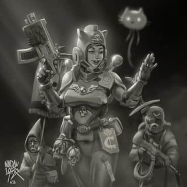 Dark Sci-Fi Girl by Nadav Igra (nadavigra | zkanSheol)