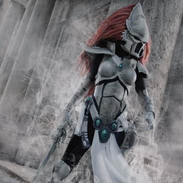 Eldar Howling Banshee by Narga-Lifestream