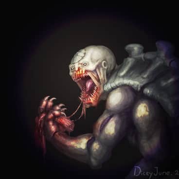 Genestealer by Dicey June (MistyMiasma)