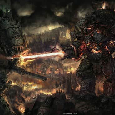 Iron Warriors vs Nurgle by Dmitry Brushray (brushray | art_bruray)