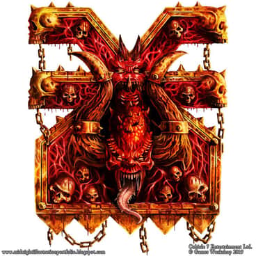 Khorne by Sam Manley (sammanley | midnightillustration)