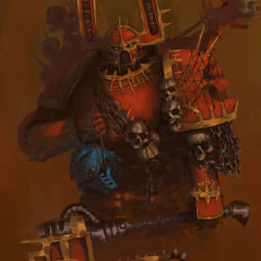 Khorne Berzerker by Maciej Dzięcioł (Varkharus)