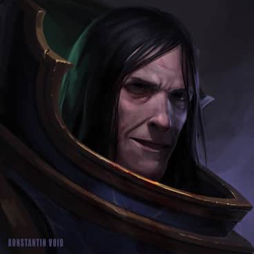 Konrad Curze by Konstantin Void (MrCoon | kookoudge | konstantinvoid)