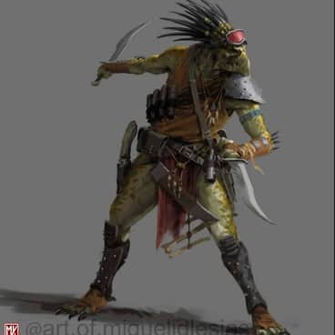 Kroot Warrior by Miguel Iglesias (art.of.migueliglesias | MIglesiasArt)