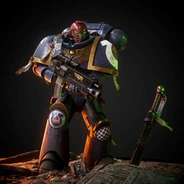 Primaris Space Marine Intercessor by Mark Ranson (Inspired Polygons)