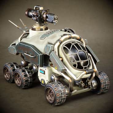 Sagitaur ATV by Sajjad Ranjbar (sajjad_rbr_cg)