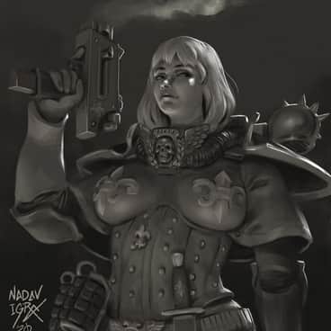 Sister of Battle by Nadav Igra (nadavigra | zkanSheol)