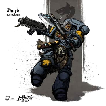 Space Wolves by Egor Gafidov (egor-ursus | e.gafidov)