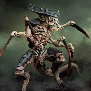 Tyranid Warrior Concept by Marcus Whinney (mlw_creative)