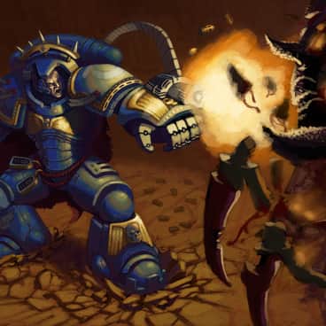 Ultramarine Captain by Javier Quintana (Masterjavi | ultrakints | ultrakints_art | Ultrakints93)
