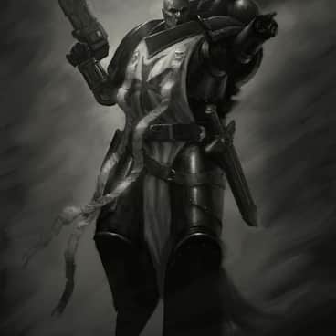 Black Templar by Alex McClelland (itcrossedthevoid)