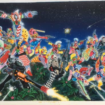 Eldar Harlequins by David Gallagher (david.gallagher.art)