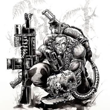 Jungle Fighters of Catachan by Mark Gibbons (MG Artworks | mg_artworks)
