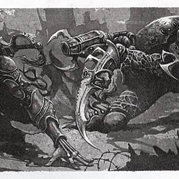 Warp Spider & Striking Scorpion by Karl Kopinski (Karlkop | karlkopinski)