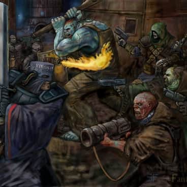 Mutants vs Venator by Will Beck