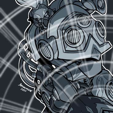 Noise Marine by Judd Abinuman (scaredbiker | freelancer3070)