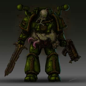 Plague Marine by Alpha Pariah
