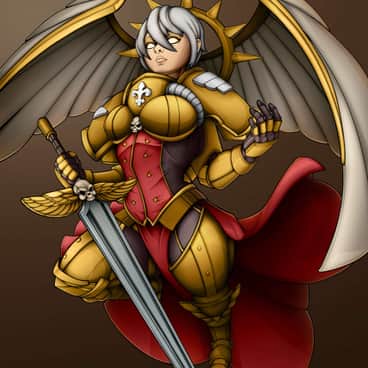 Saint Celestine by RED HORN (REDHORN | GODSPEED72)