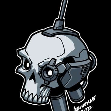 Servo-Skull by Judd Abinuman (scaredbiker | freelancer3070)