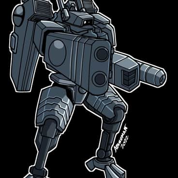 T’au Battlesuit by Judd Abinuman (scaredbiker | freelancer3070)