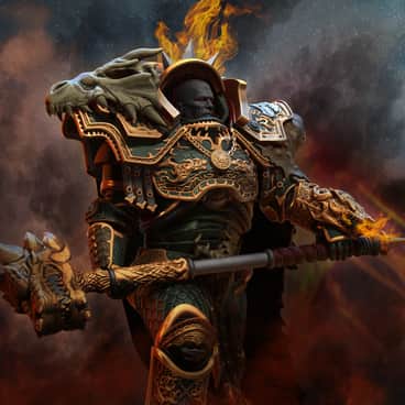 The Primarch Vulkan by Ramiz Askerov (ramizaskerov3d)
