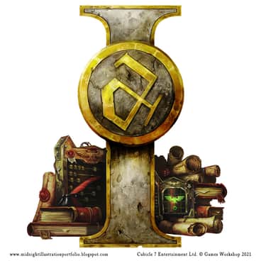 Adeptus Administratum by Sam Manley (sammanley | midnightillustration)