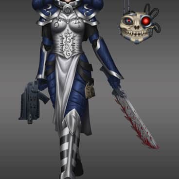 Alice in WH40k by Bartłomiej Vetinari (Zero Vetinari | zero_vetinari)