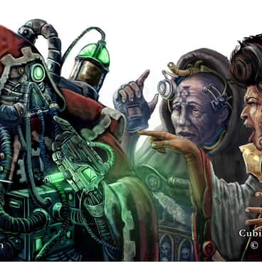 Adeptus Ministorum by Jamie Noble Frier (The Noble Artist | thenobleartistofficial | thenobleartist)
