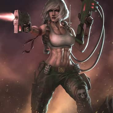 Catachan Jungle Fighter by Tamás Patkós (CaptDiablo)