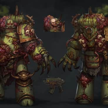 Death Guard by Zheng Wei (郑伟 | Reaper)