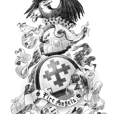 Fire Angels Chapter Insignia by Ivan Lipatov (TRUEvector | _truevector_) | Fire Angels Chapter Insignia by Ivan Lipatov (TRUEvector | _truevector_)