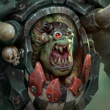 Ghazghkull Thraka by Alexander Mokhov (Sasha Mokhov | mokhman)