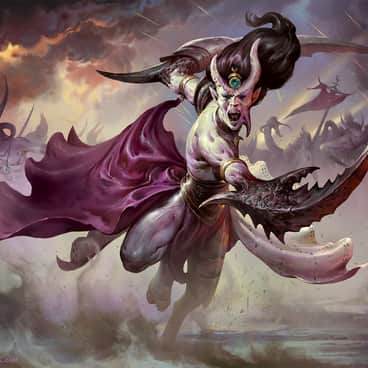 Herald of Slaanesh by Alexander Mokhov (Sasha Mokhov | mokhman)