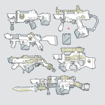 Imperial Lasgun by Ivan Lipatov (TRUEvector | _truevector_) | Imperial Lasgun by Ivan Lipatov (TRUEvector | _truevector_)